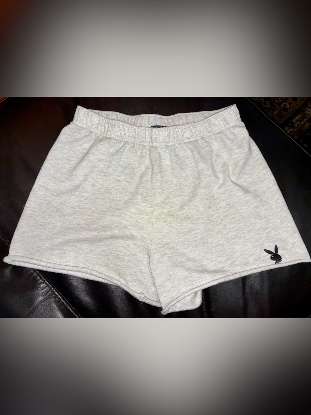 Playboy PacSun Light Gray Athletic Lounge Shorts